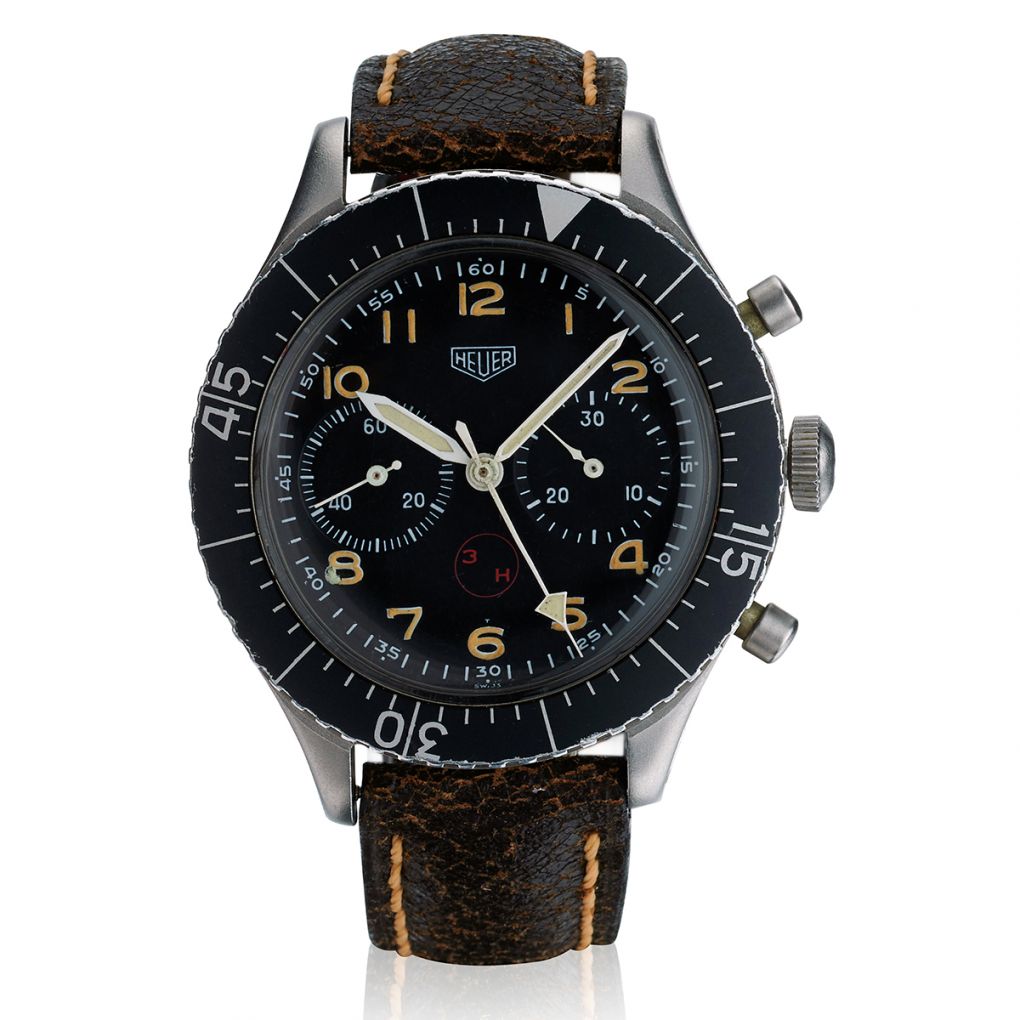 Heuer bundeswehr flyback clearance chronograph