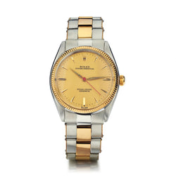 Rolex Oyster Perpetual Stainless Steel And Yellow Gold Vintage Watch