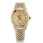 Rolex Oyster Perpetual Two-Tone HoneyComb Dial No-Date Vintage Watch