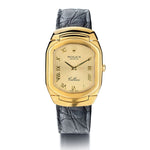 Rolex 18KT Yellow Gold Cellini Quartz Champagne Dial Watch