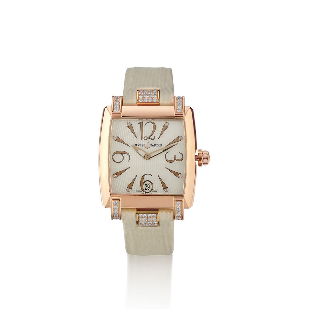 Ulysse Nardin Rose Gold And Diamond Caprice 34MM Watch Van Rijk