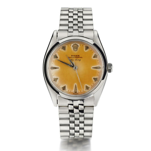 Rolex Oyster Perpetual Air KingStainless Steel Vintage Watch