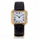 18kt Cartier Ceinture Wristwatch. in 18kt  Circa 1980's