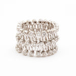 Adjustable Diamond Ring That Transforms Into A Bracelet