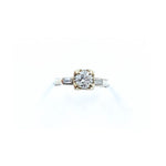 14kt White Gold Vintage Diamond Ring