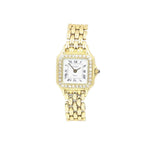 Ladies 18kt Yellow Gold Concord  Wristwatch with Diamond Bezel..