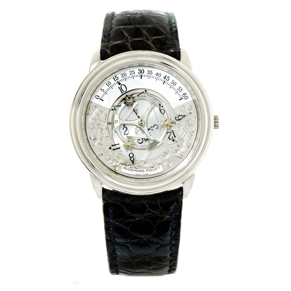 Audemars Piguet Star Wheel Platinum Automatic Watch Van Rijk