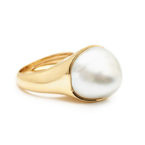 Pearl on sale ring tiffany