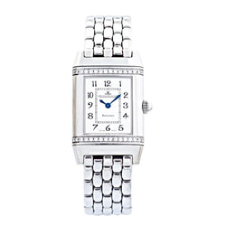 Ladies Jaeger-LeCoultre Reverso Florale Steel & Diamond Watch. Ref:2658130