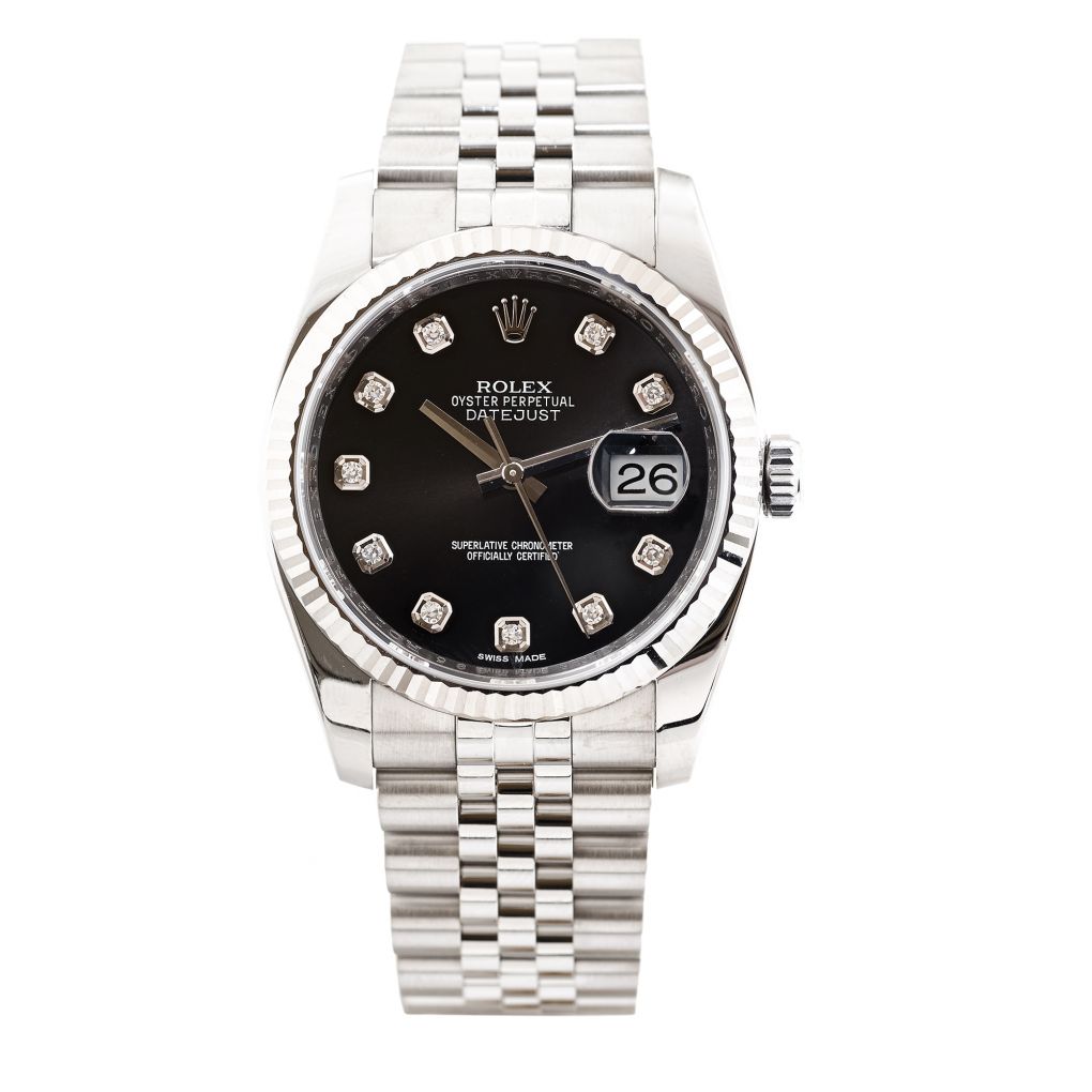 Diamond on sale face rolex