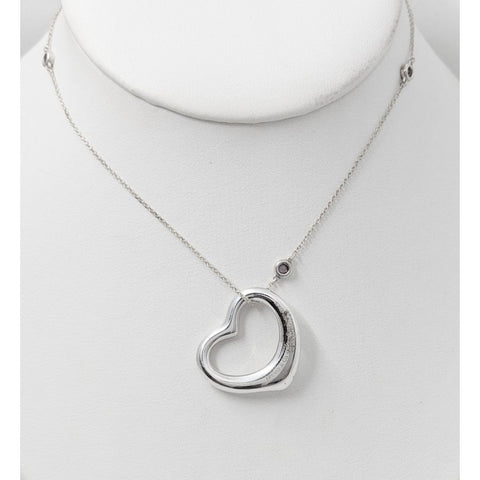 Tiffany Sterling Silver Open Heart Ela Peretti Design