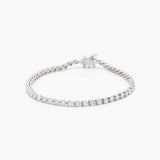 Tiffany & Co. Victoria Line Diamond Platinum Tennis Bracelet