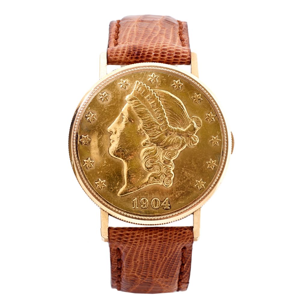 Tourneau on sale gold watch